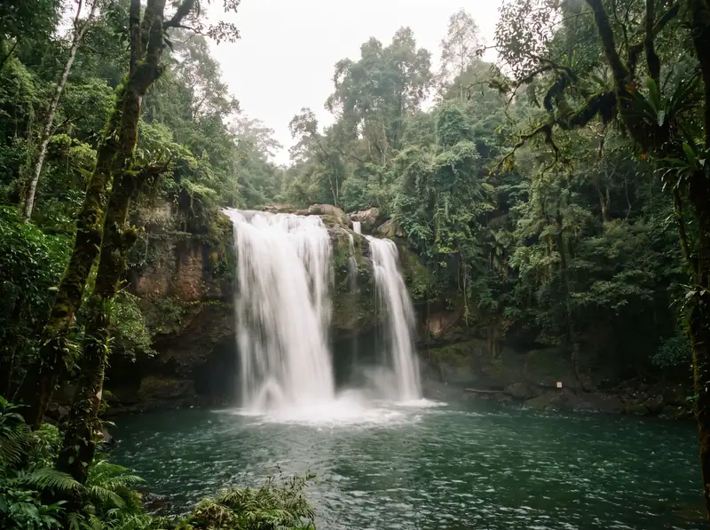 Haew Suwat waterfall in Khao Yai National Park